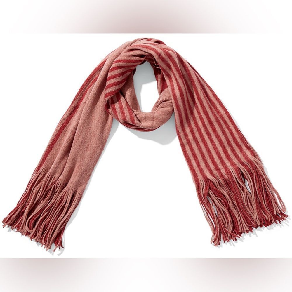 Anthropologie | Striped shawl Scarf